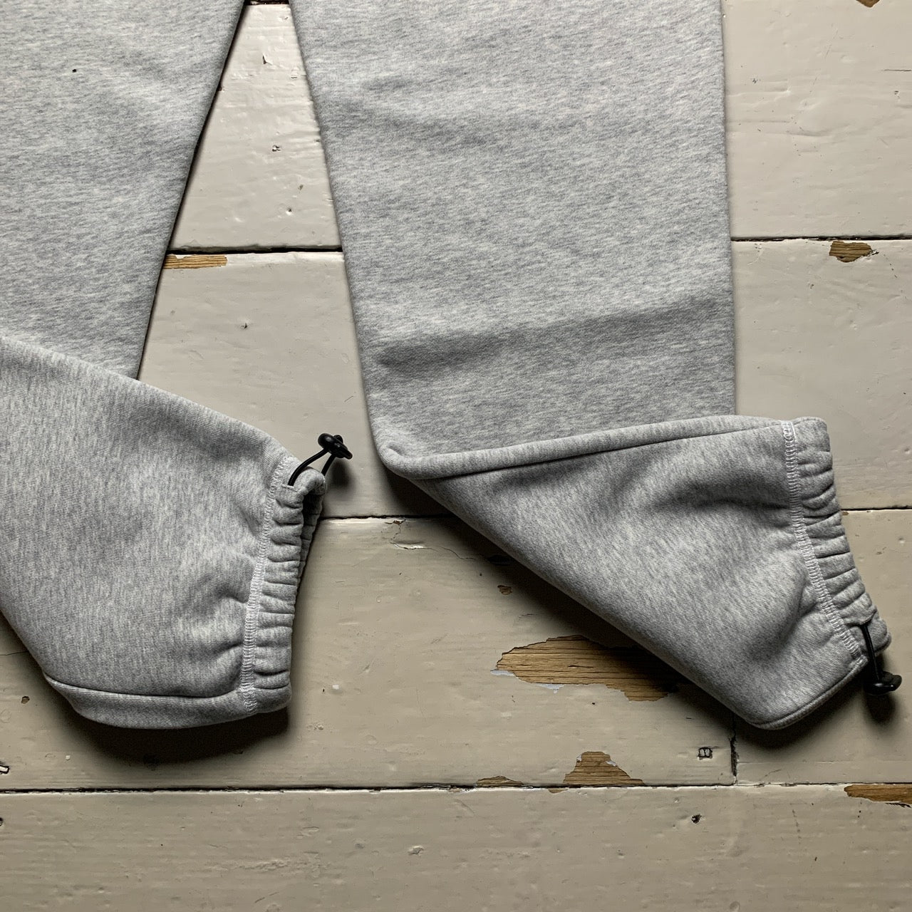 Heather Grey The Trio Contrast Stitch Sweatpants
