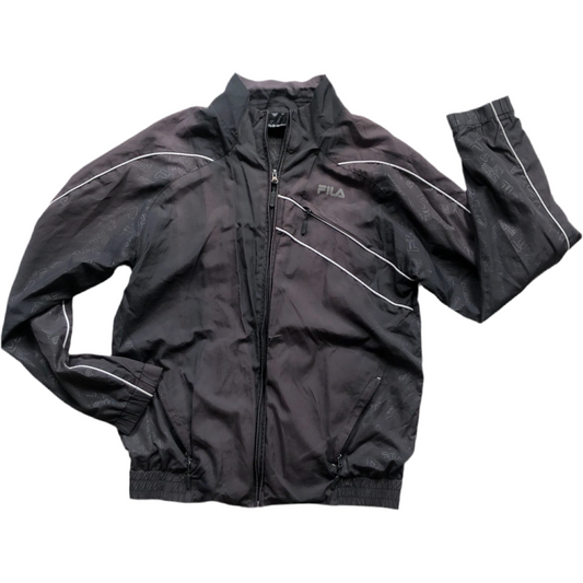 Fila Monogram Black Windbreaker (M)