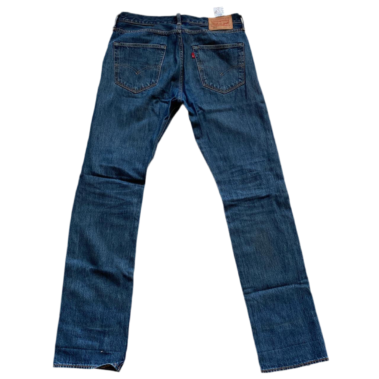 Levis 501 Blue Jeans (32W)