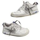 Nike Air Force 1 White and Blue (UK 8)