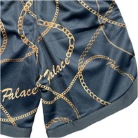 Palace Chains Basketball Mesh Shorts Navy (M)