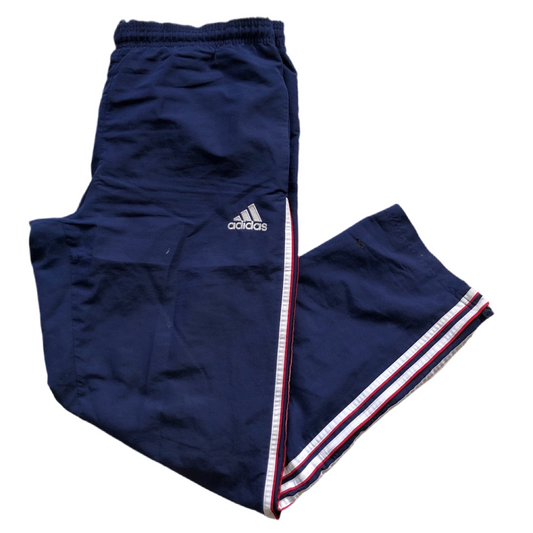 Adidas Navy Vintage Shell Bottoms (XL)