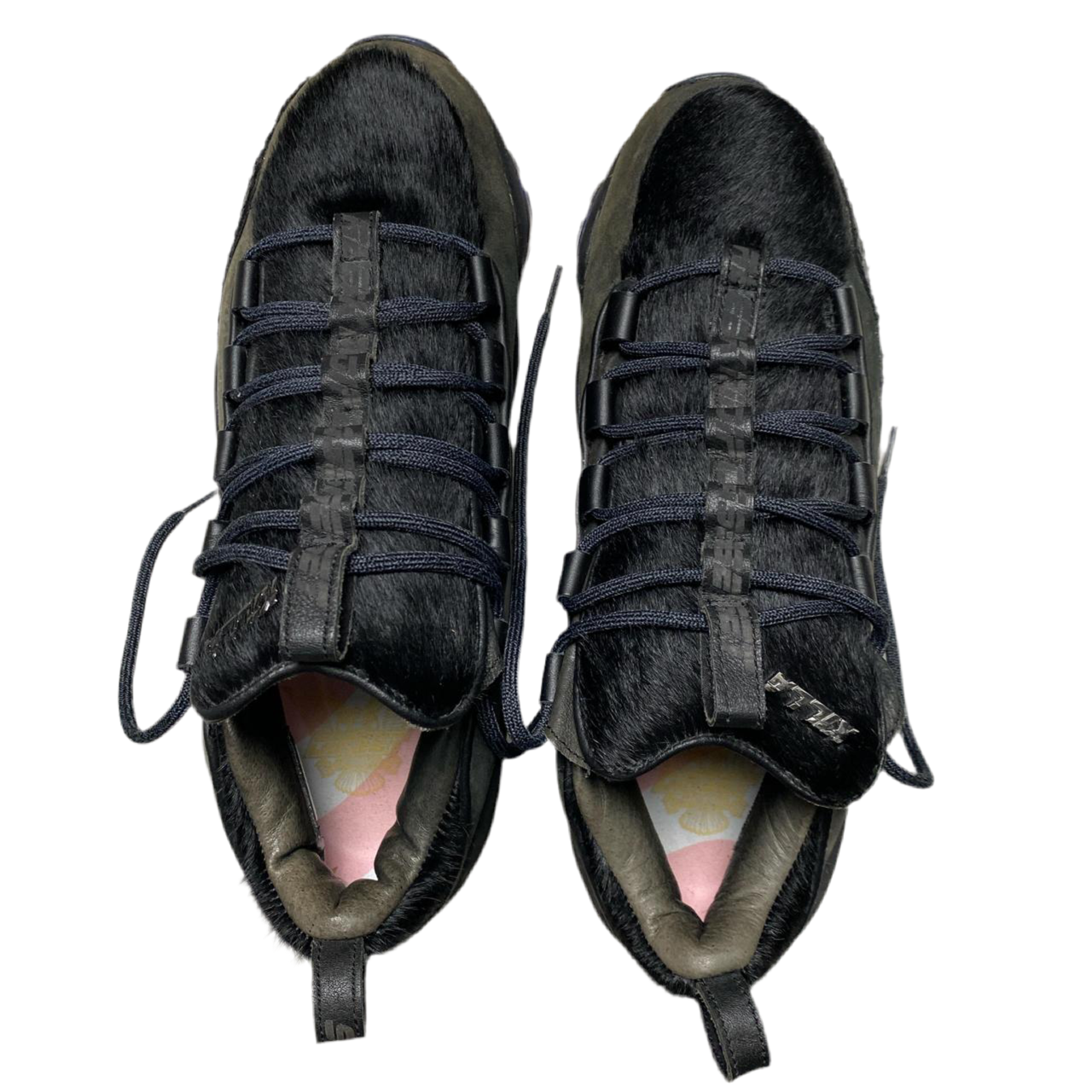 Reebok Killa Cam’ron DMX Run 10 Harlem Nights Black Pony Hair Trainers (UK 9)