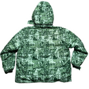 Notorious BIG Brooklyn Mint Vintage All Over Print Puffer Coat (2XL)