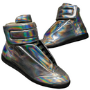 Maison Margiela Future Iridescent Silver High Boot Trainers (UK 9)