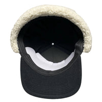 W9 Black and White Dog Ear Trapper Hat