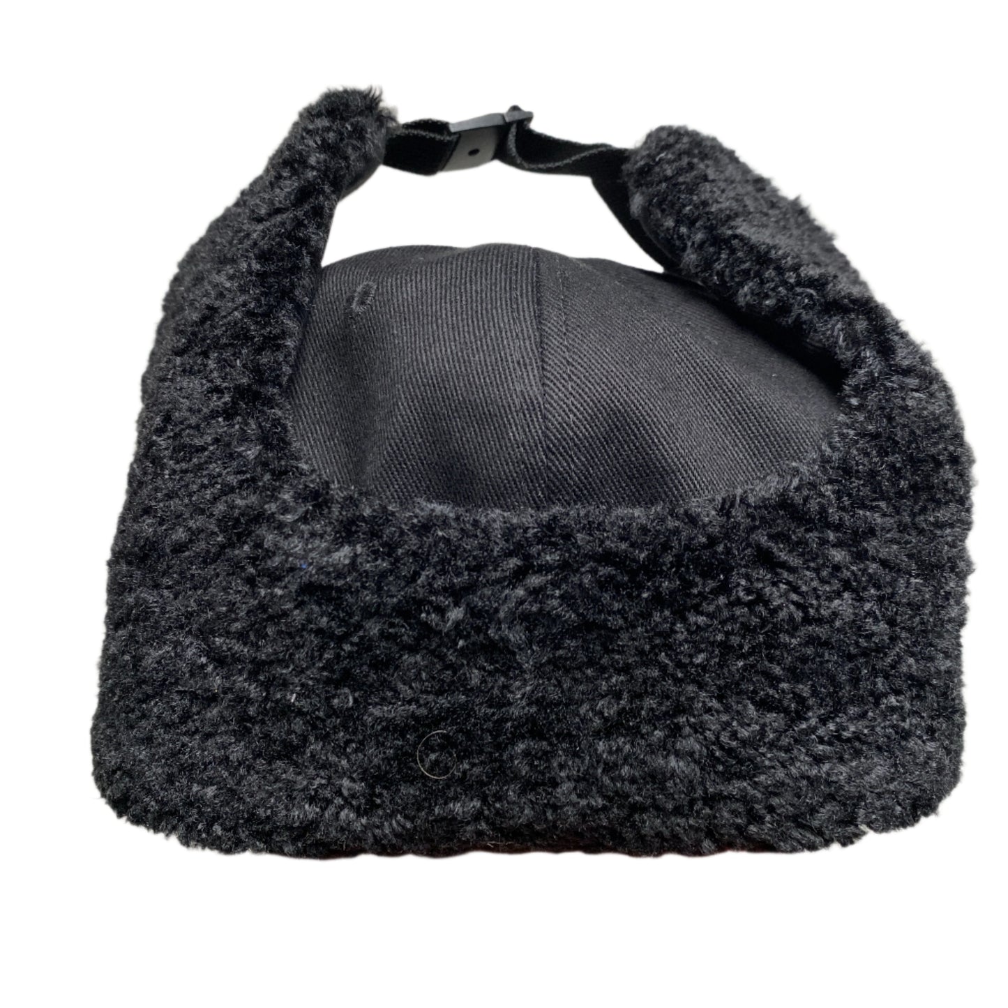 W9 Triple Black Dog Ear Trapper Hat