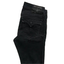 True Religion Zach Skinny Jeans Black (32W)