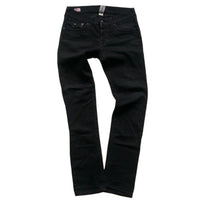 True Religion Zach Skinny Jeans Black (32W)