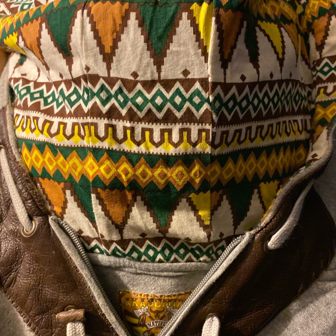 Akademiks Vintage Tribal Hoodie (Medium)