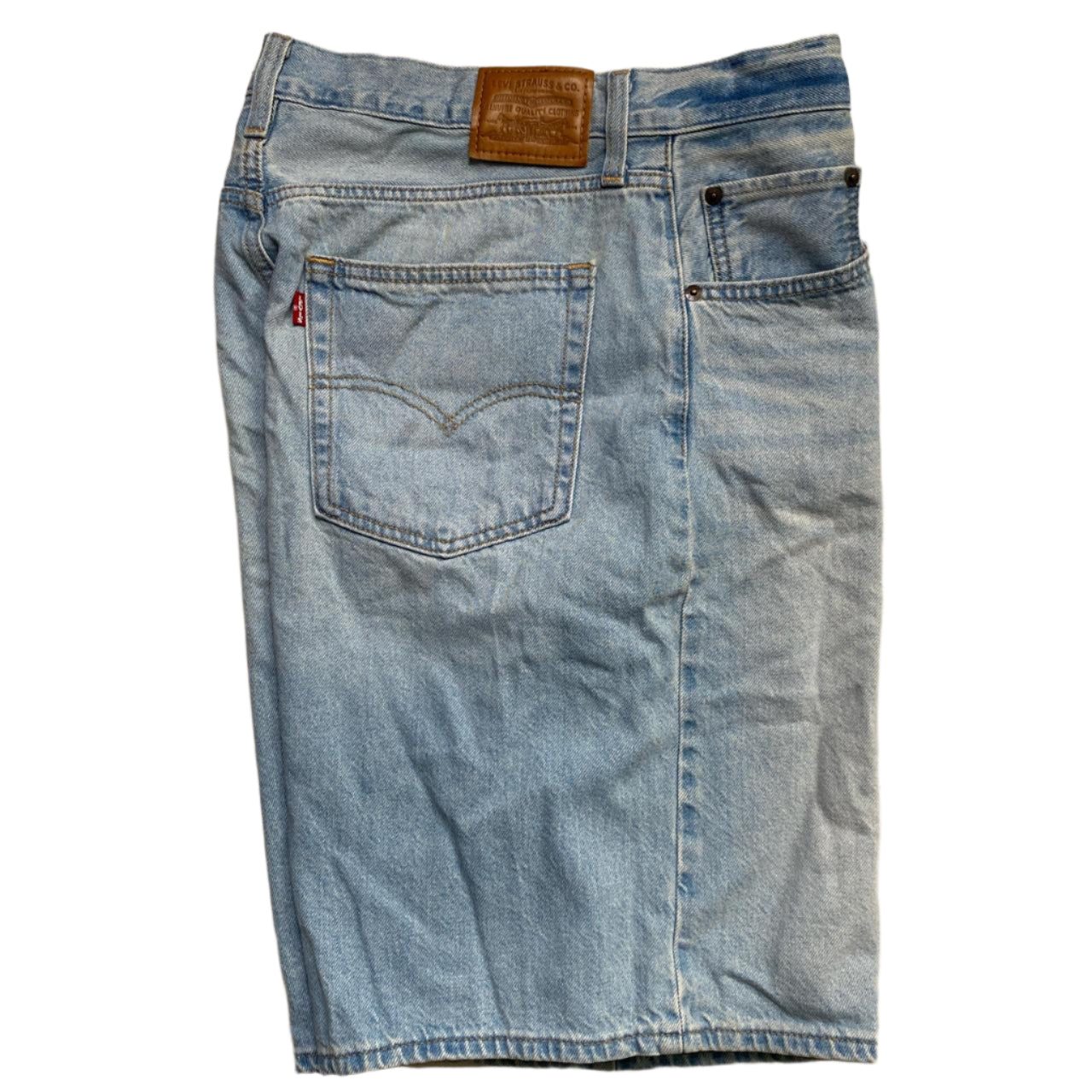 Levis Light Blue Jorts Jean Shorts (31W)