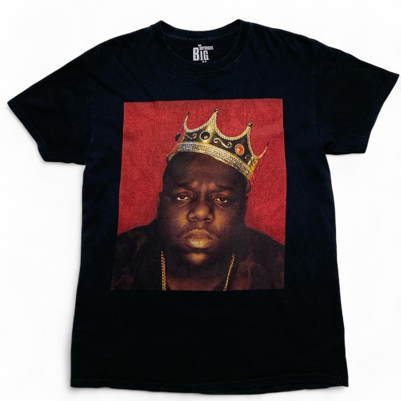 Biggie Smalls Notorious BIG Black Rap T Shirt