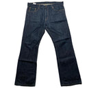 Levis 527 Vintage Gold Swoosh Baggy Navy Jeans (38W)