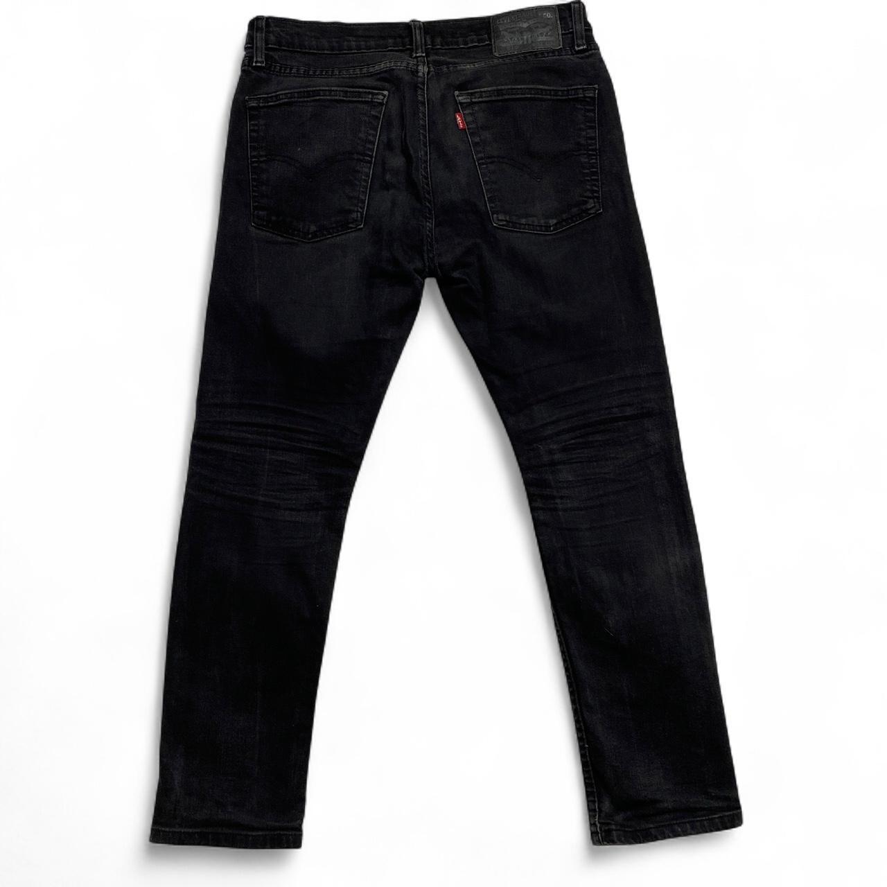 Levis 510 Black Charcoal Slim Jeans (32W)