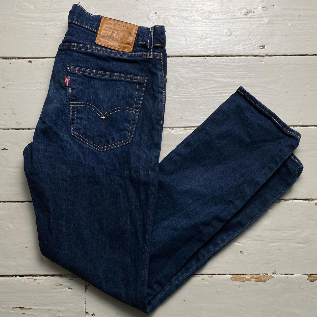 Levis 502 Dark Navy Jeans