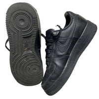 Nike Air Force 1 Black Fresh Premium Leather (UK 8)