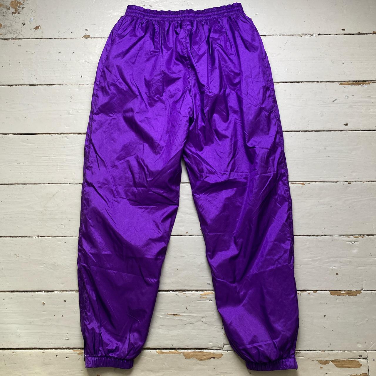 Nike Purple 90’s Vintage Shell Trackpant Bottoms