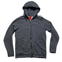 Nike Box Log Grey Black and White Swoosh Hoodie (S)