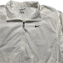 Nike Lab White and Black Swoosh Windbreaker Shell Tracksuit Jacket (XS)