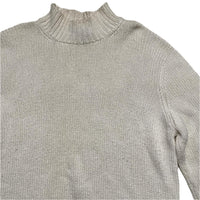 Polo Ralph Lauren Vintage White Thick Knit Jumper White (XL)