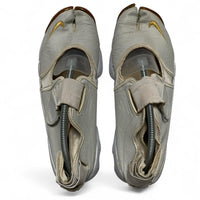 Nike Air Rift White and Gold Gumsole Tabi Split Toe Trainer Slippers