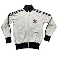 Adidas Originals White and Black Tracksuit Jacket  (M)