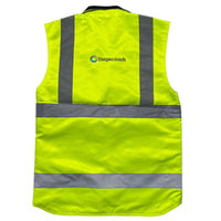 Stagecoach Bus Reflective Navy Gilet (S)