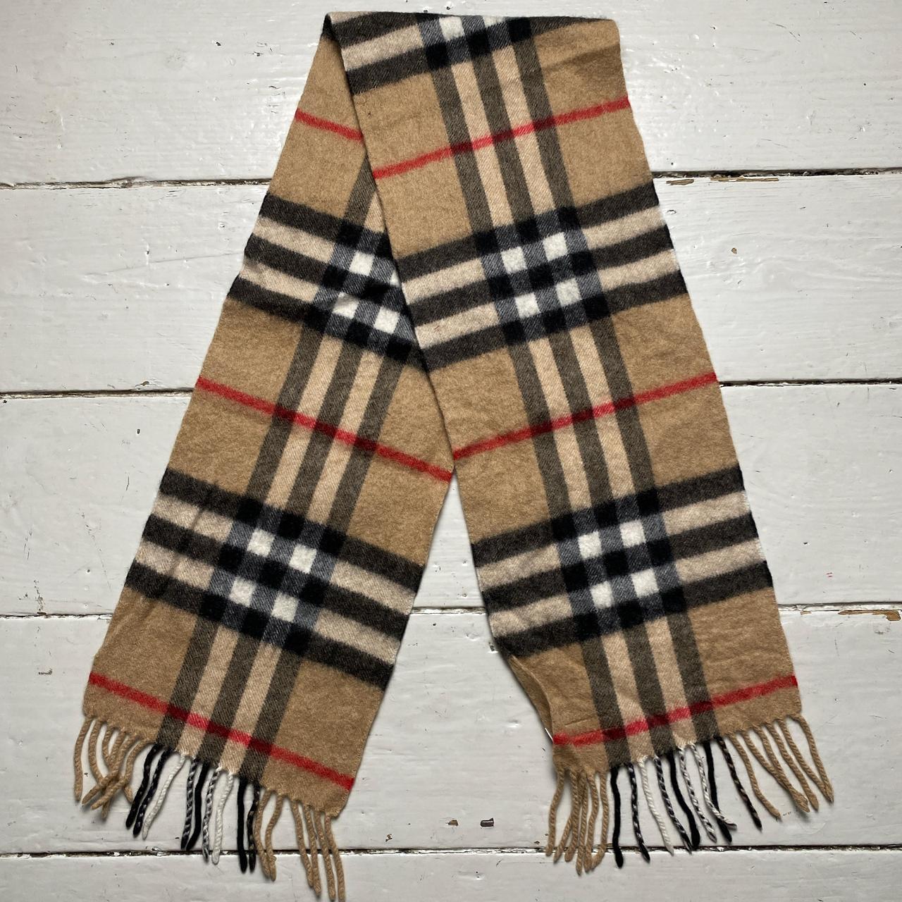 Burberry Vintage Wool Scarf