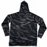 Nike Air Jordan Grey and Black Camouflage Hoodie (2XL)