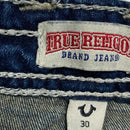 True Religion Womens Long Denim Skirt (30W)