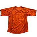 Valencia Total 90 Nike Vintage Orange and Black Football Jersey (L)