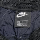 Nike Black and Silver Shell Trackpant Bottoms (XL)