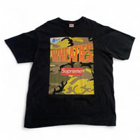 Supreme Wheaties Black Yellow Camouflage T Shirt (L)