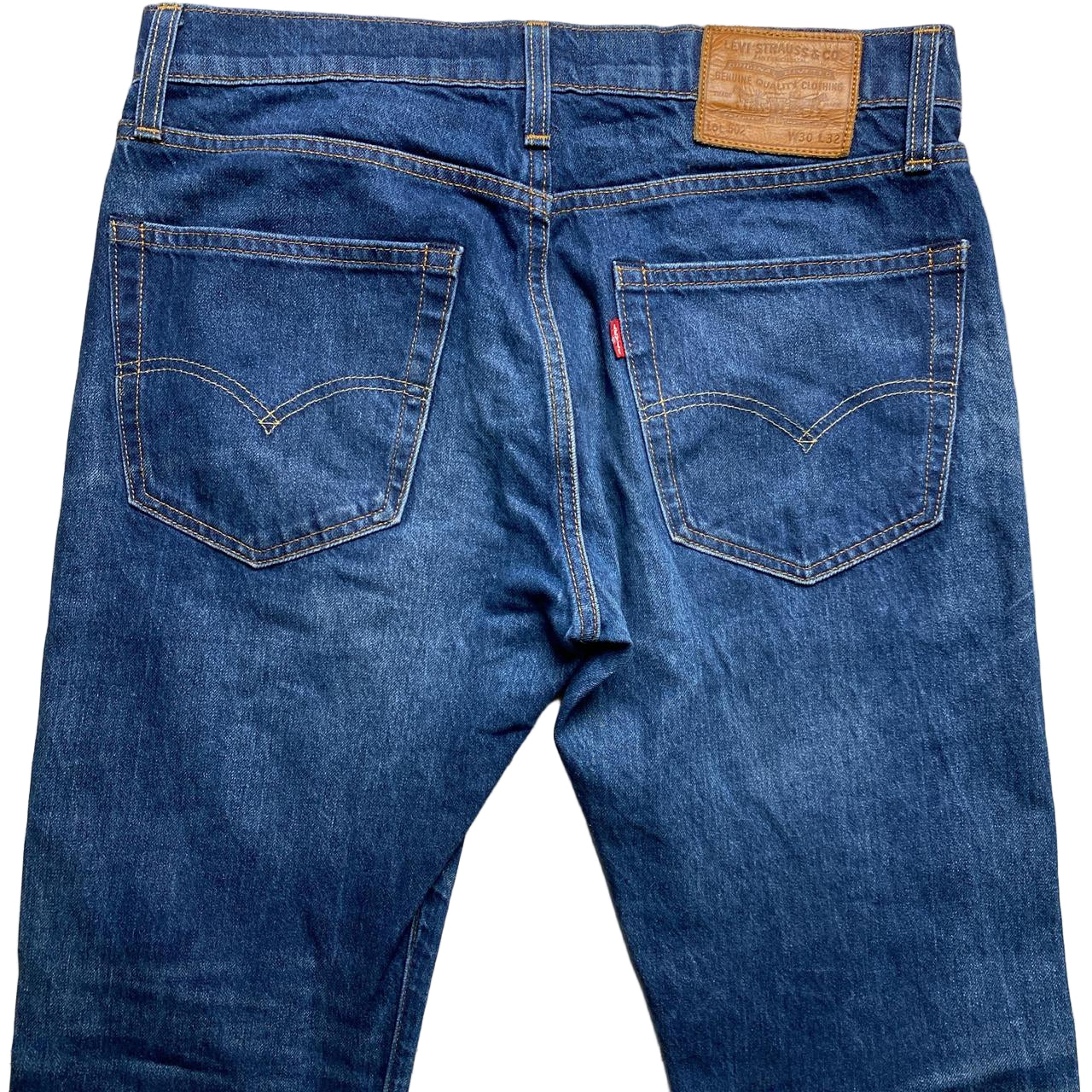 Levis 502 Navy Jeans (30W)