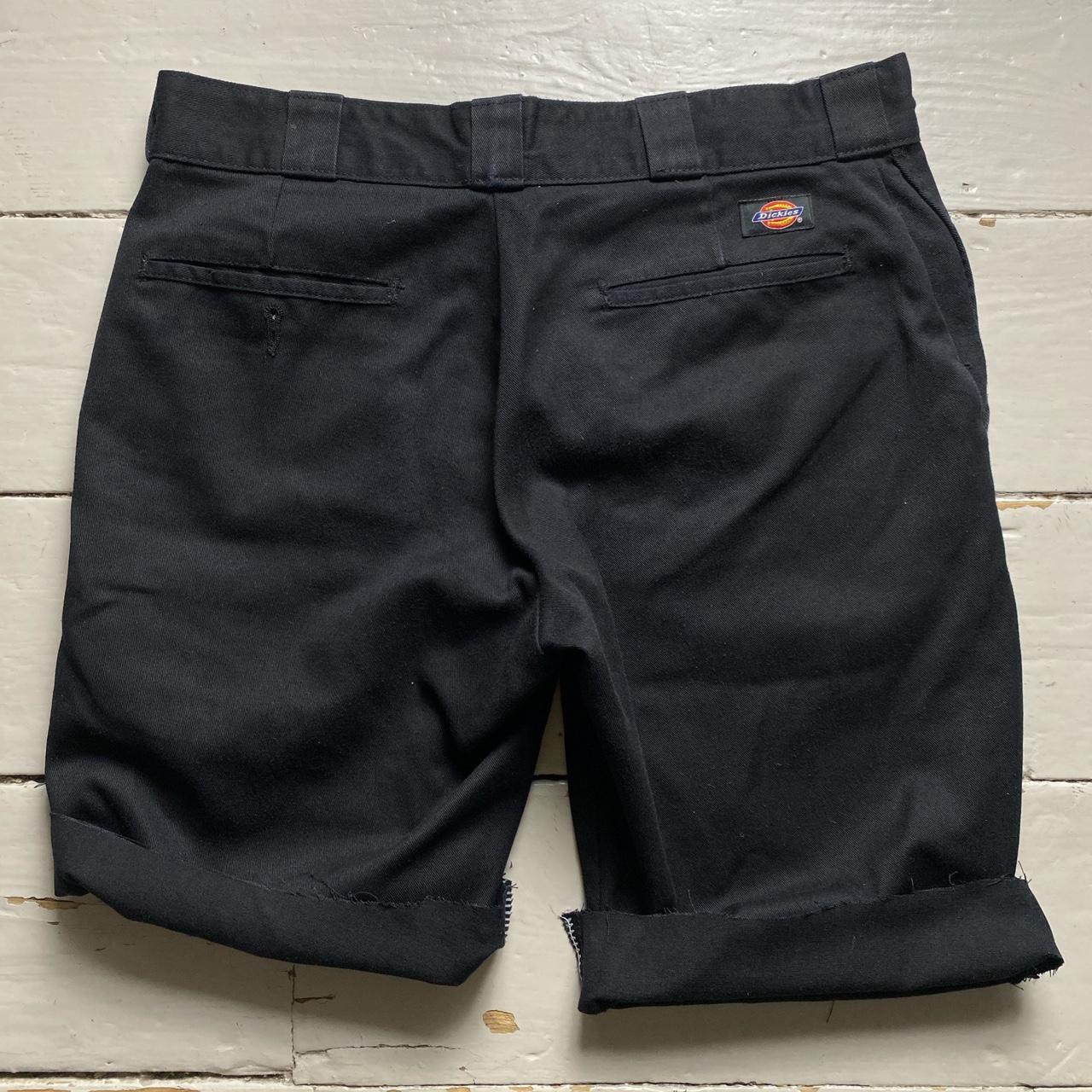 Dickies Black 874 Cut Down Trouser Shorts