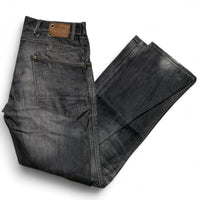 G Star 3301 Black Grey Stonewashed Jeans Wide Baggy Fit (34W)