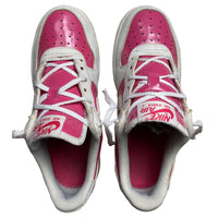 Nike Air Force 1 Valentines 2008 Pink Patent and White (UK 3.5)