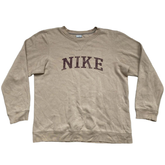 Nike Vintage y2k Cream Beige Jumper (S)