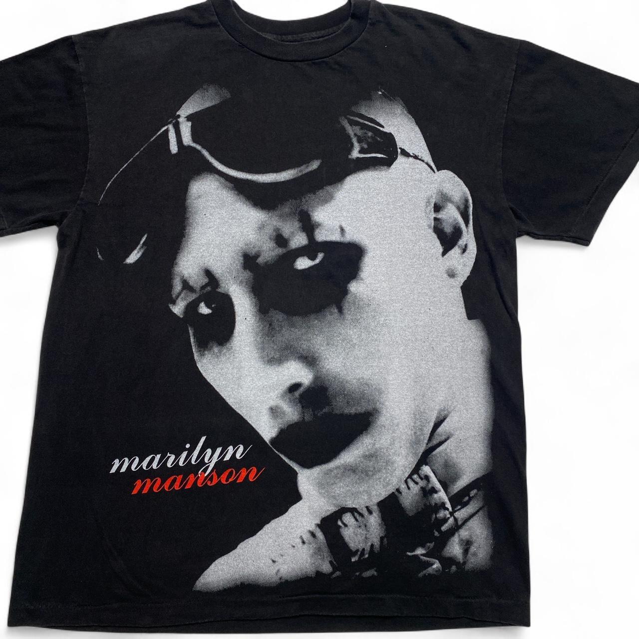 Marilyn Manson Vintage 90’s Single Stitch Black T Shirt