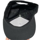 Supreme Black and White Snapback Cap