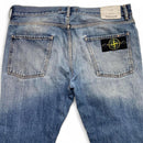 Stone Island Light Blue Faded Jeans (34W)