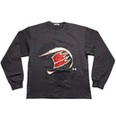 Essence Eye Motocross Helmet Long Sleeve Heavy T Shirt (M)