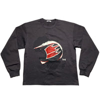 Essence Eye Motocross Helmet Long Sleeve Heavy T Shirt (M)