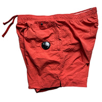 CP Company Salmon Pink Orange Swim Shorts (S)
