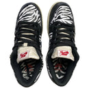 Nike Dunk Low Quartersnacks Black and White Zebra Print (UK 8.5)