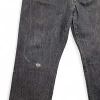 Yves Saint Laurent YSL Vintage y2k Grey Baggy Distressed Jeans (40W)