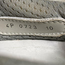 Prada Americas Cup White and Red Strap Up Trainers (UK 10)