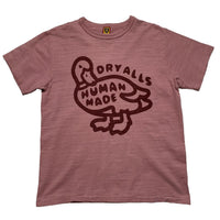 Human Made Dry Alls Pink Duck T Shirt (M)