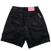 Vandy The Pink Grey Baggy Jorts Jean Shorts (XL)