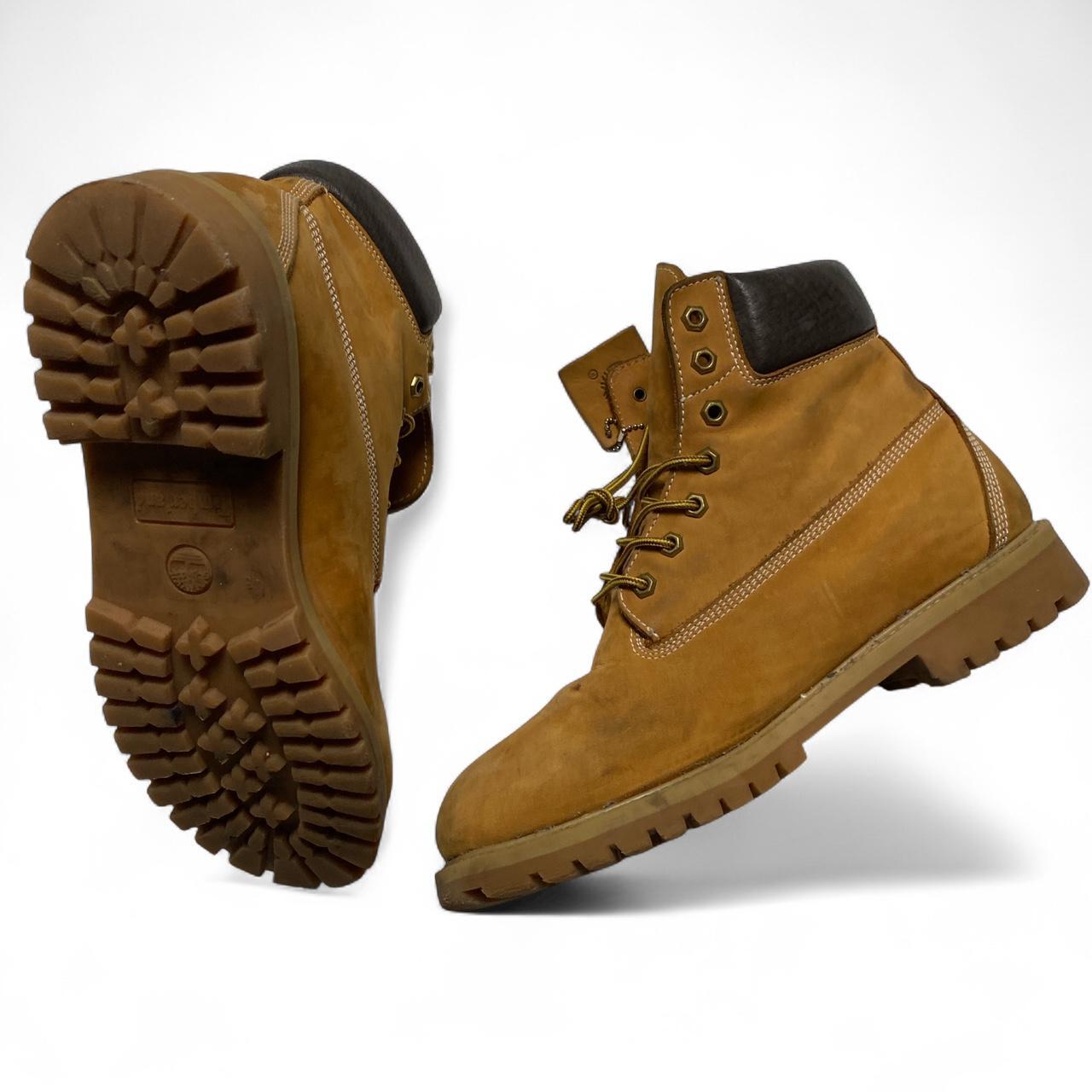 Timberland Nubuck High Wheat Brown Classic Boots
